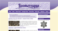 Desktop Screenshot of boomeresque.com